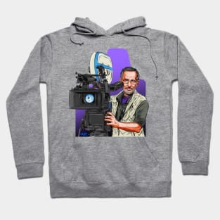 Steven Spielberg - An illustration by Paul Cemmick Hoodie